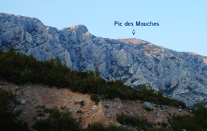 Sainte Victoire : Puyloubier - Pic des Mouches -Hors Programme Philippe-